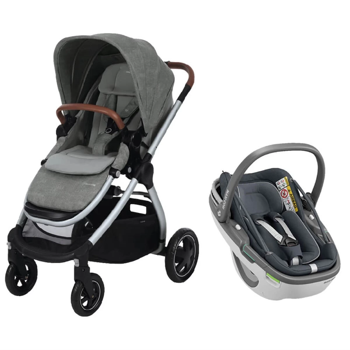 Maxi-cosi Adorra - Coral Travel Sistem Bebek Arabası / Nomad Grey