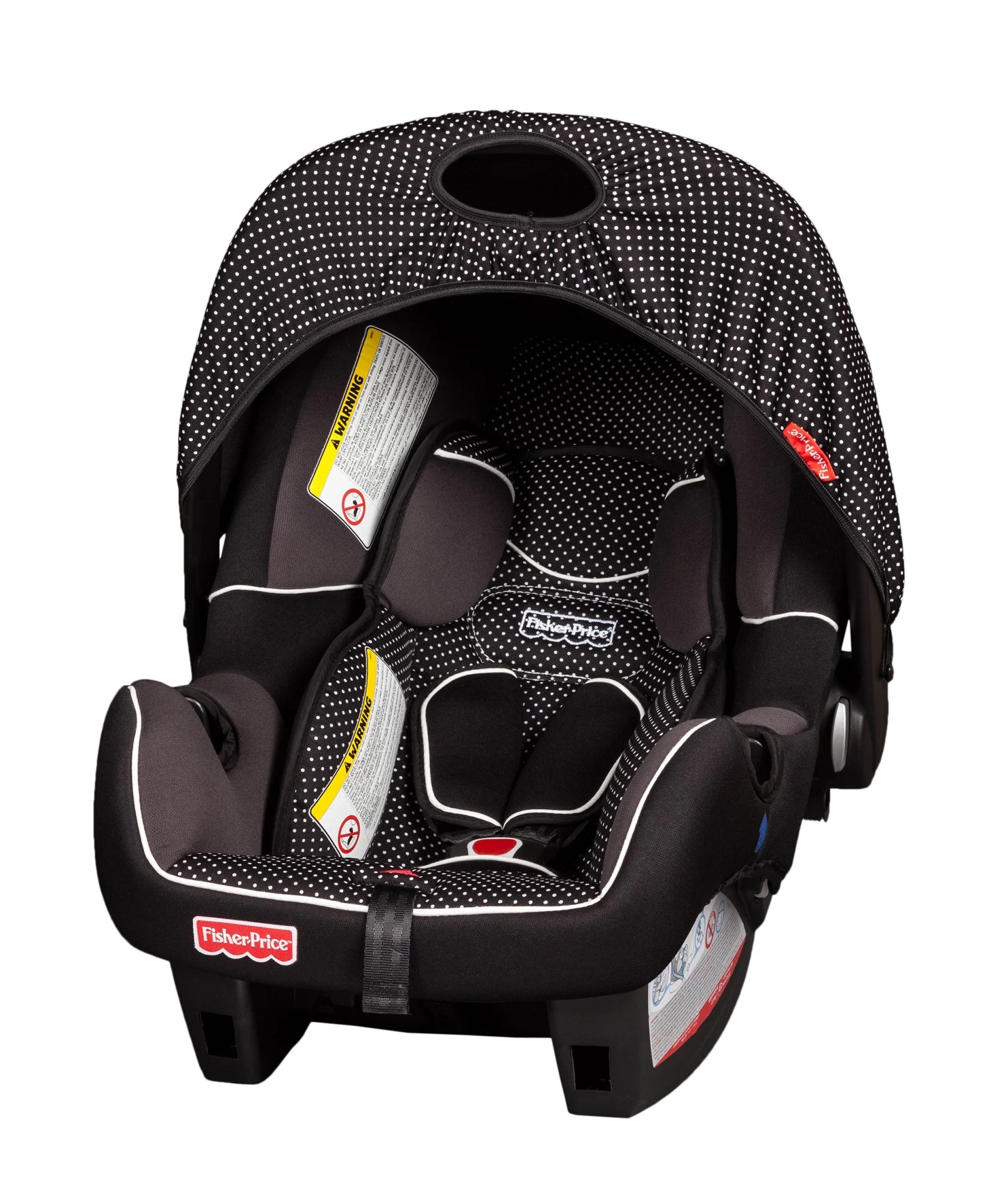 Comfymax Fisher Price 0-13kg Lüks Ana Kucağı Oto Koltuğu - White Dots