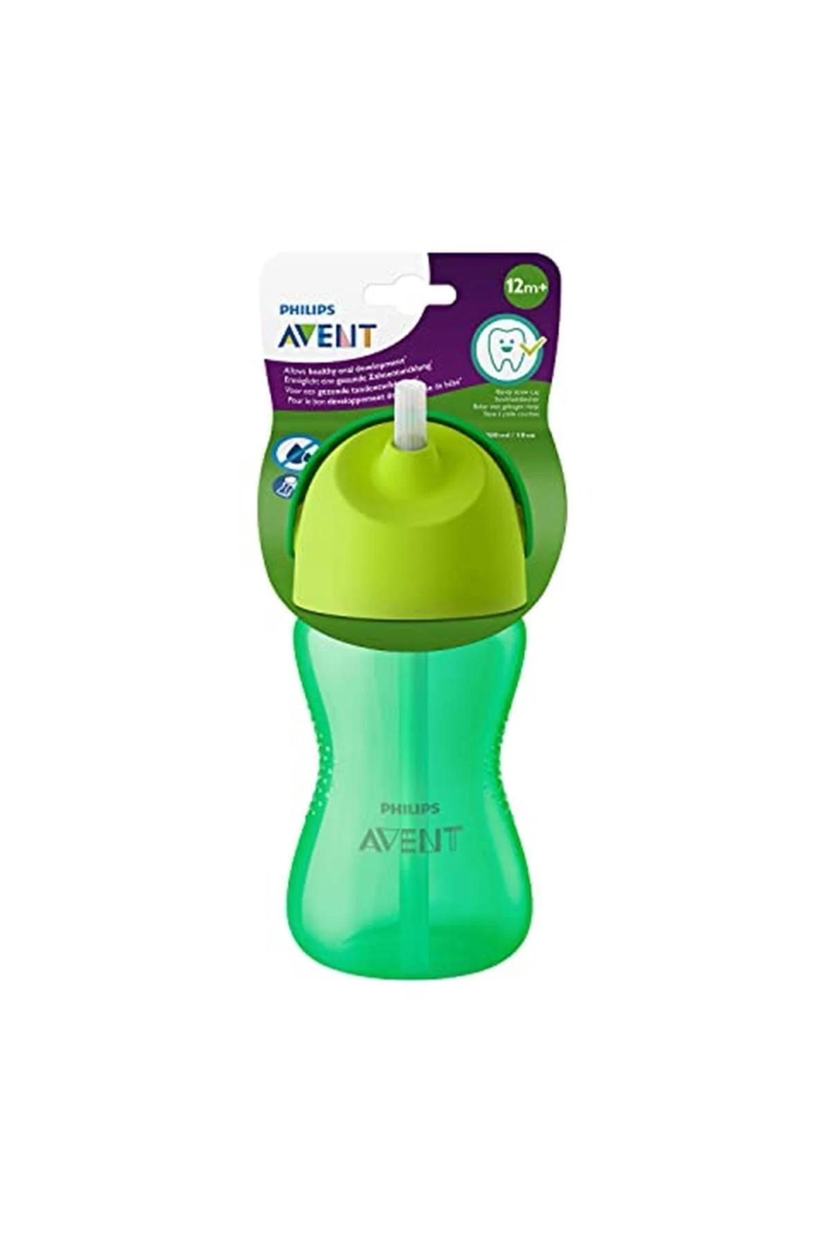 Philips Avent Pipetli Bardak +12 Ay 300 Ml - Yeşil