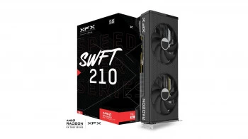 Xfx Speedster Swft 210 Rx 7600xt 16gb Gddr6 128bit (rx-76tswftfp)