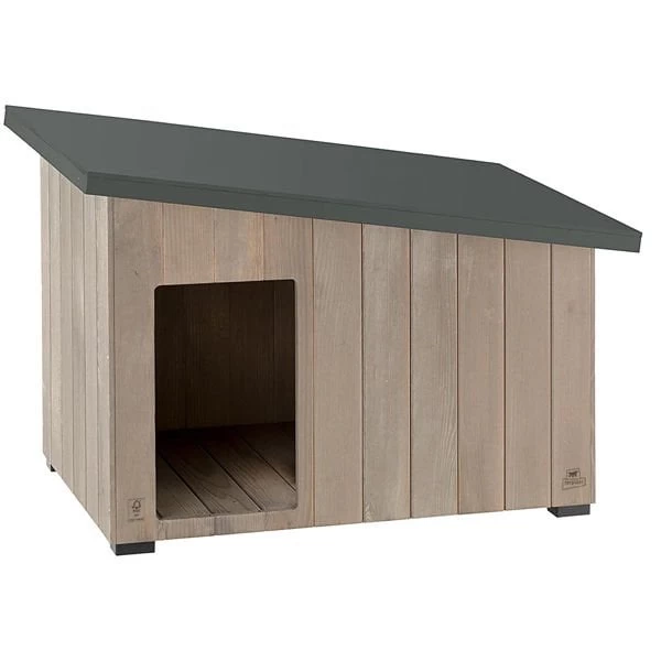 Ferplast Argo 50 Çam Ahşap Köpek Kulübesi Small 58.5x42.5x44.5 Cm