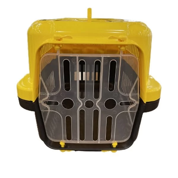 Petzz Dayanıklı Küçük Irk Köpek  Kedi Taşıma Çantası Sarı 33x50x30 Cm