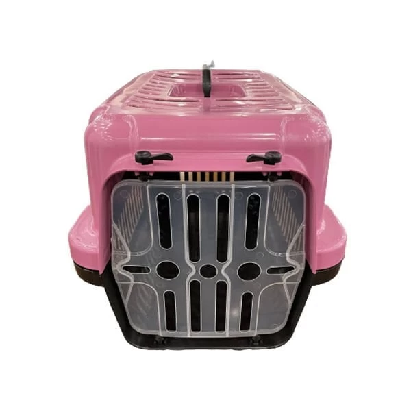 Petzz Dayanıklı Küçük Irk Köpek  Kedi Taşıma Çantası Pembe 33x50x30 Cm