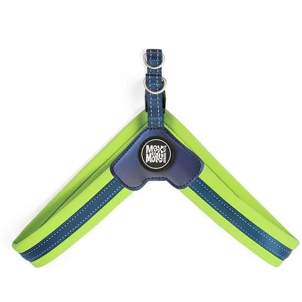 Max  Molly Q-fit Matrix Köpek Göğüs Tasması Lime Green Small 39-42 Cm