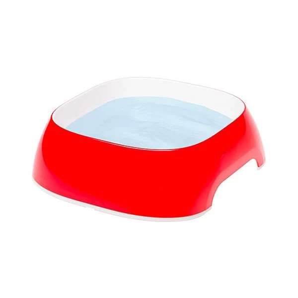 Ferplast Glam Melamin Mama Ve Su Kabı Xsmall Kırmızı 200 Ml