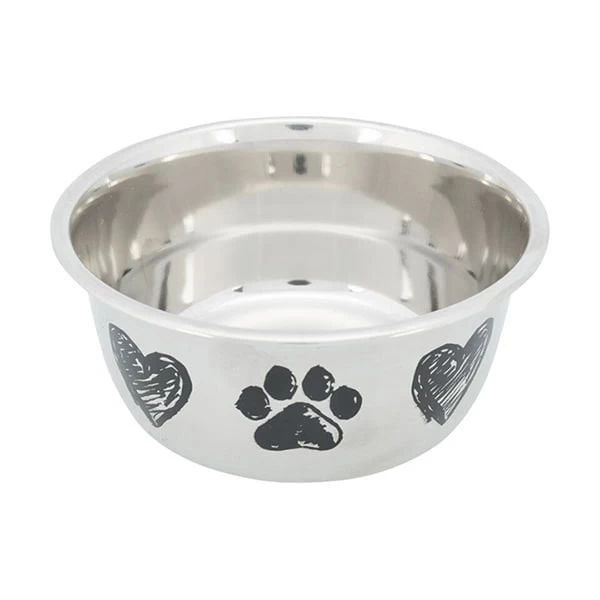 Trixie Kedi Ve Köpek Mama Ve Su Kabı Paslanmaz Çelik 1 Lt 13 Cm