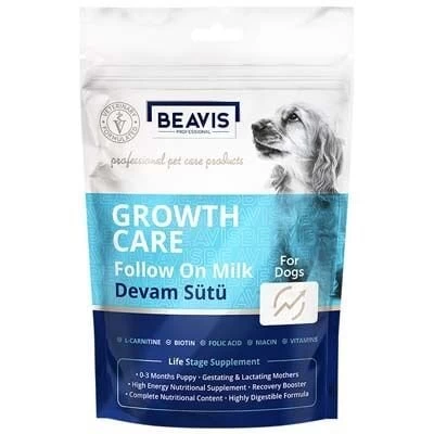 Beavis Growth Care Fallow On Milk Dog Yavru Köpek Devam Sütü 200 Gr