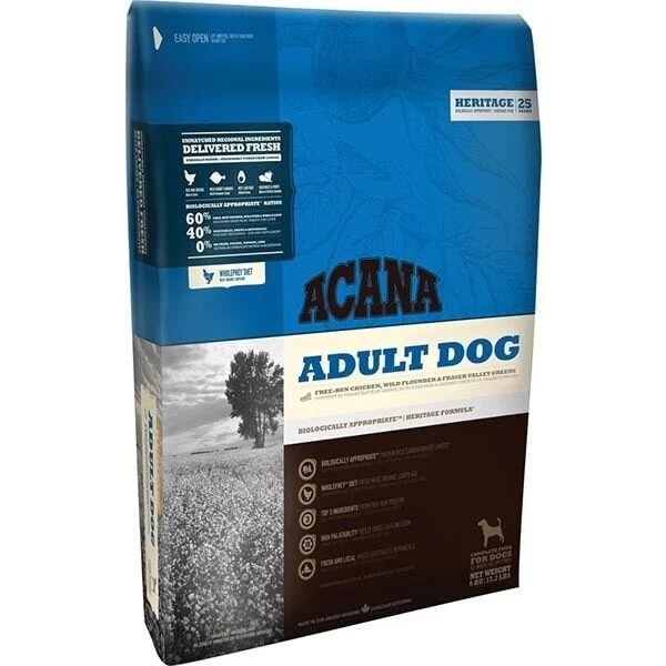 Acana Adult Tahılsız Tavuk Ve Balıklı Yetişkin Köpek Maması 17 Kg