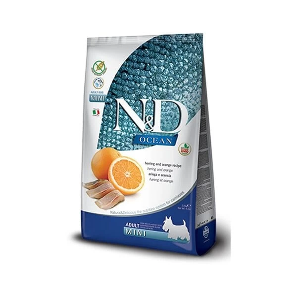 Nd Ocean Balıklı Küçük Irk Tahılsız Yetişkin Köpek Maması 2.5 Kg