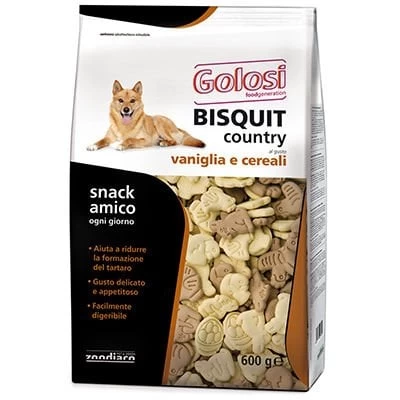 Golosi Vanilyalı Ve Mısırlı Bisküvit Köpek Ödül Maması 600 Gr
