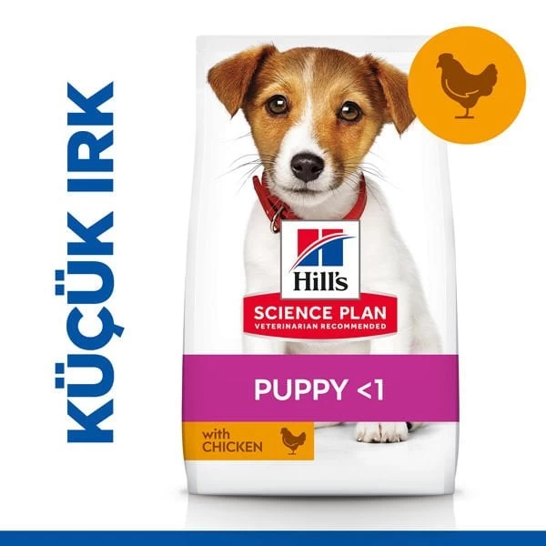 Hills Puppy Small  Miniature Tavuklu Küçük Irk Yavru Köpek Maması 3 Kg