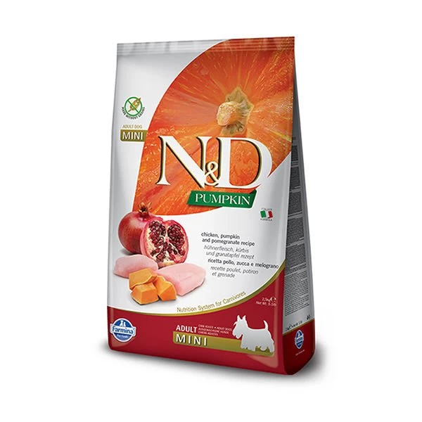 Nd Pumpkin Balkabaklı Tavuklu Küçük Irk Yetişkin Köpek Maması 2.5 Kg
