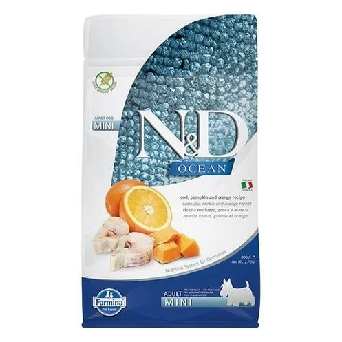 Nd Ocean Balıklı Ve Balkabaklı Tahılsız Küçük Irk Yetişkin Köpek Maması 800 Gr