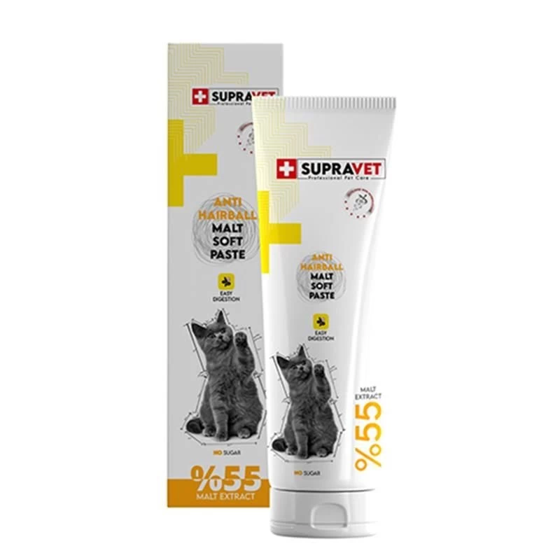 Supravet Malt Soft Paste Ant-hairball Kedi Macunu 100 Gr