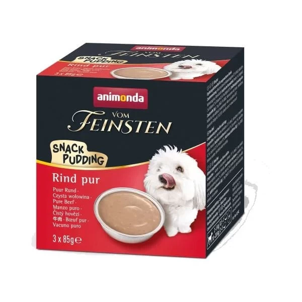 Animonda Vom Feinstein Biftekli Puding Köpek Ödülü 3 Adet 85 Gr