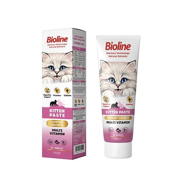 Bioline Kitten Paste Yavru Kedi Macunu 100 Gr
