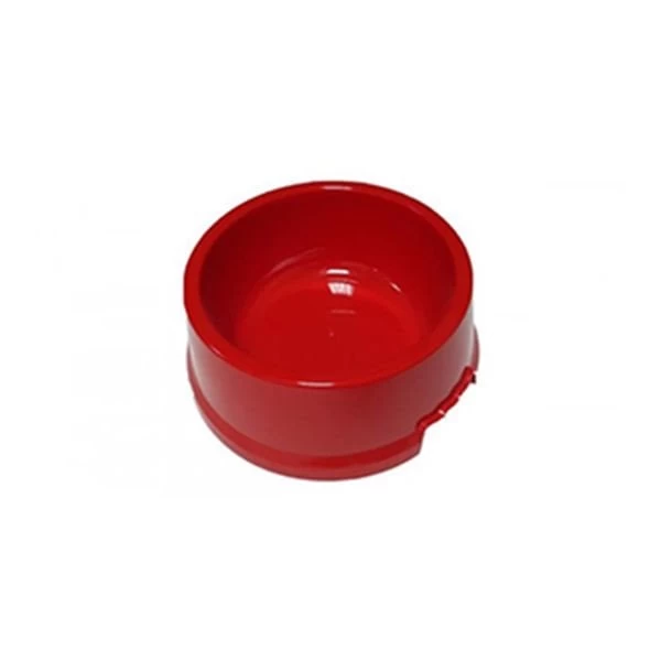 Pet Garden Büyük Boy Plastik Köpek Mama Kabı Kırmızı 4 Lt 32x12.5 Cm
