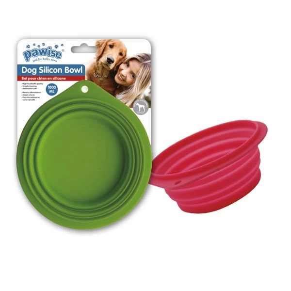 Pawise Silikon Köpek Mama Ve Su Kabı 2000 Ml