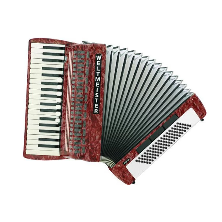 Akordeon Weltmeister Topas 37/96/iii/7/3 Kırmızı Wm-01010590