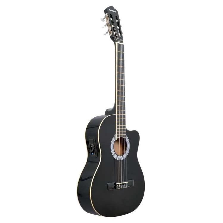 Gitar Elektro Klasik Rodriguez Kesik Kasa Eq Siyah Rcce650bk