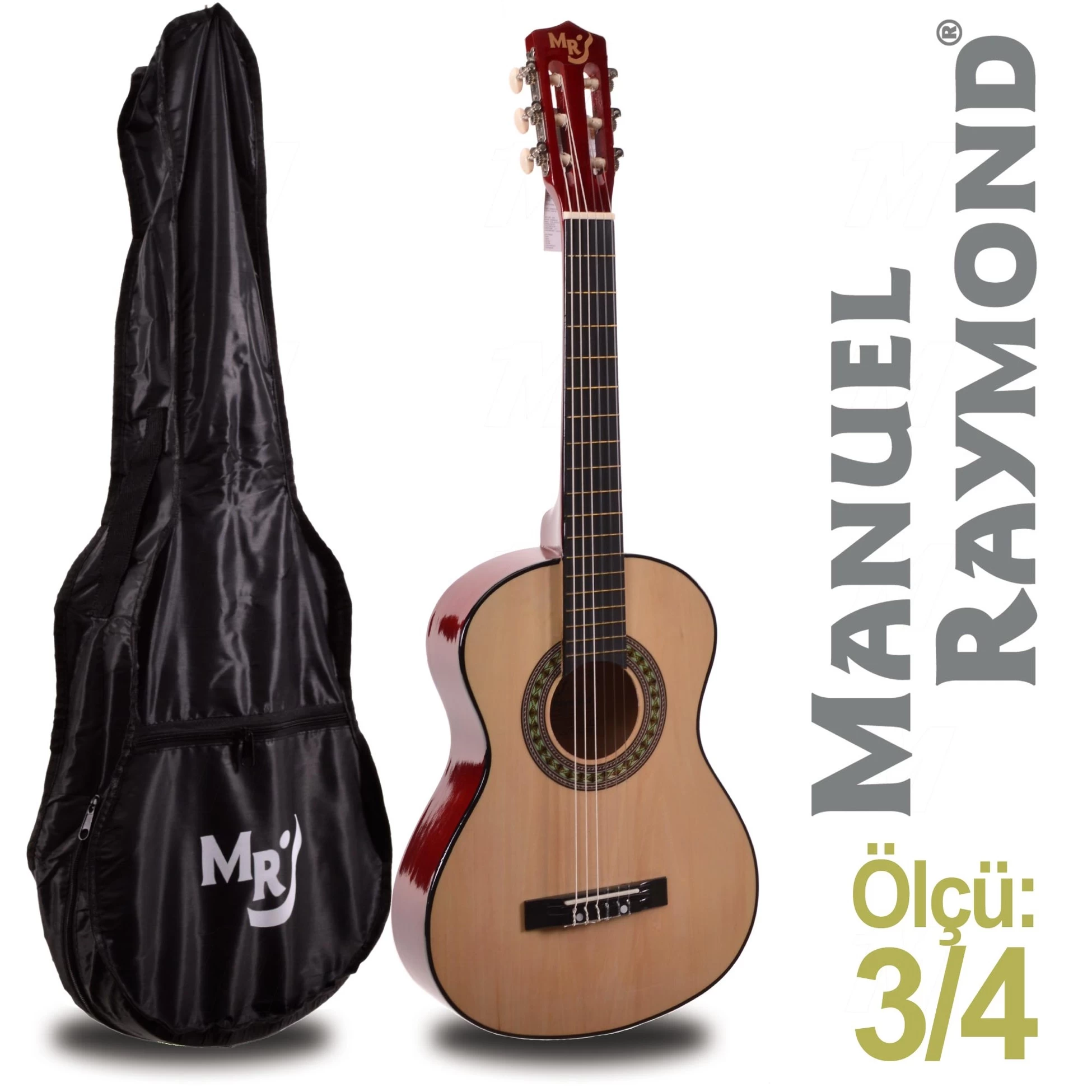 Klasik Gitar Junior Manuel Raymond Mrc87n (kilif Hedİye)