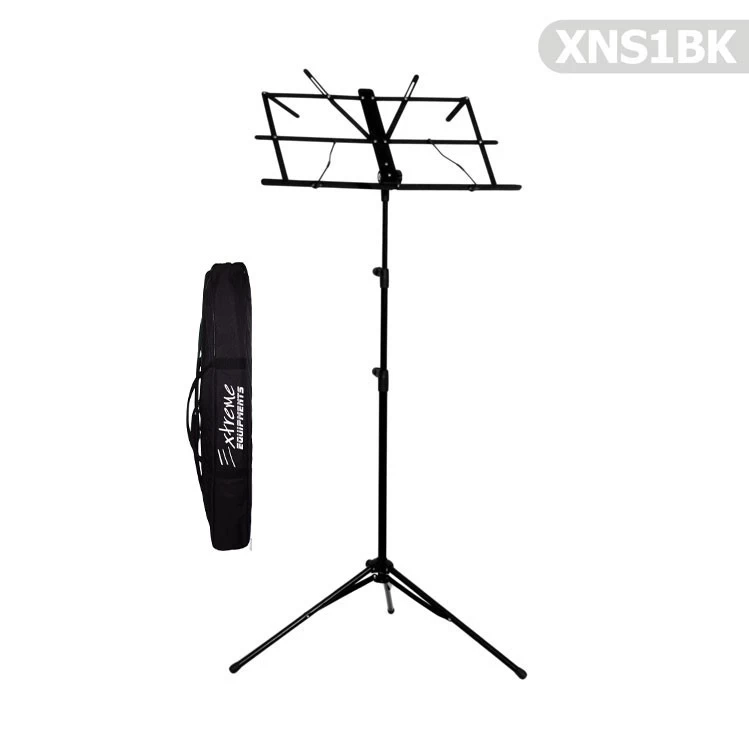 Nota Sehpası Portatif Xns1bk Siyah ( Taşıma Kılıfı Hediyeli )