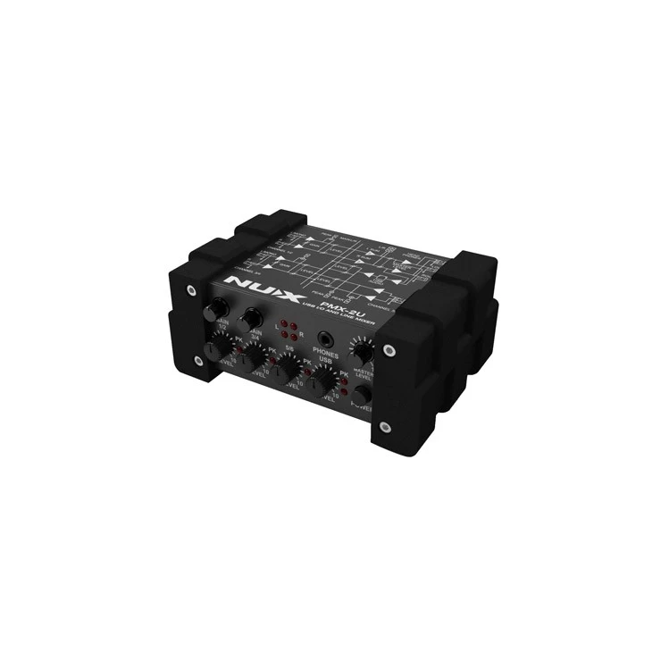 Çoklu Kanal Mini Mikser Usb Nux Ch-pmx2u