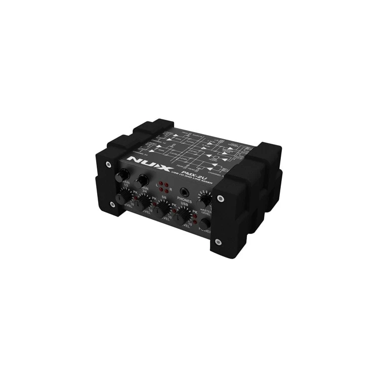 Çoklu Kanal Mini Mikser Usb Nux Ch-pmx2u
