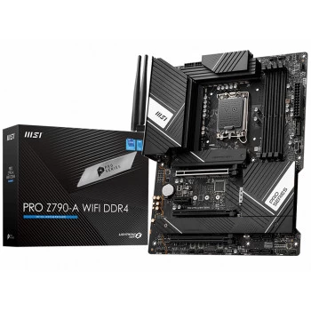 Msi Pro Z790-a Wifi Ddr4 5333mhz(oc) M.2 Hdmi Atx 1700p