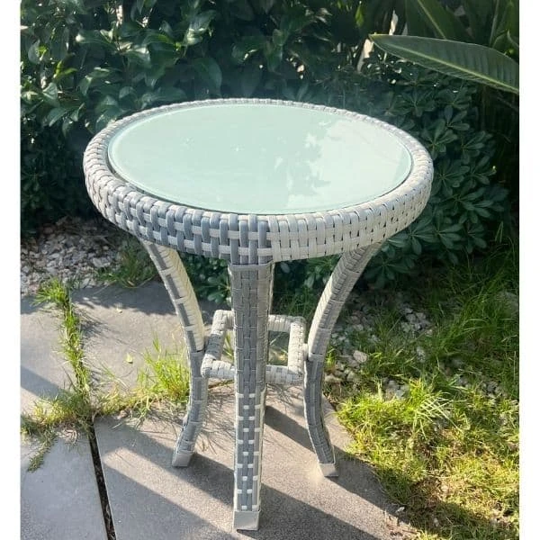 A48 Rattan Okey Yanı Masası