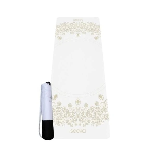 Seeka Yoga Pro Serisi Rise Yoga Mat Beyaz