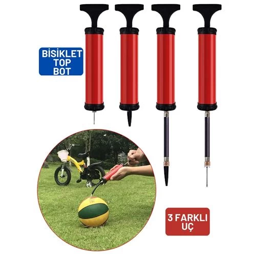Modacar 12+2 Adet Bisiklet Top Bot Şişirici Aparatlı Set