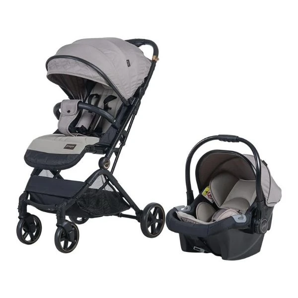 Prego 2032 Solo Travel Bebek  Arabası Bej