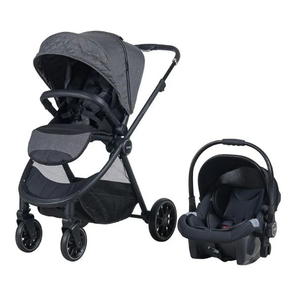 Prego 2028 Venüs Travel Bebek Arabası Gri