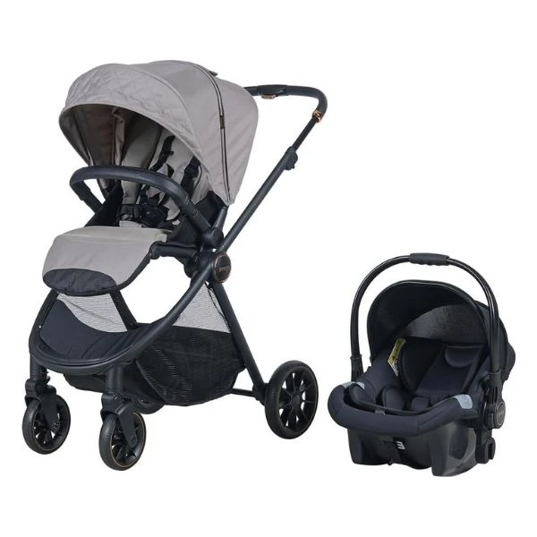Prego 2028 Venüs Travel Bebek Arabası Bej