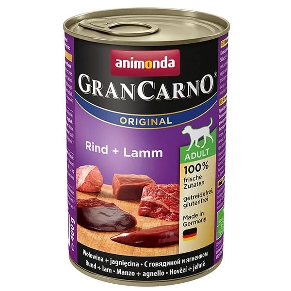 Animonda Biftek Ve Kuzu Etli Köpek Konservesi 400 Gr