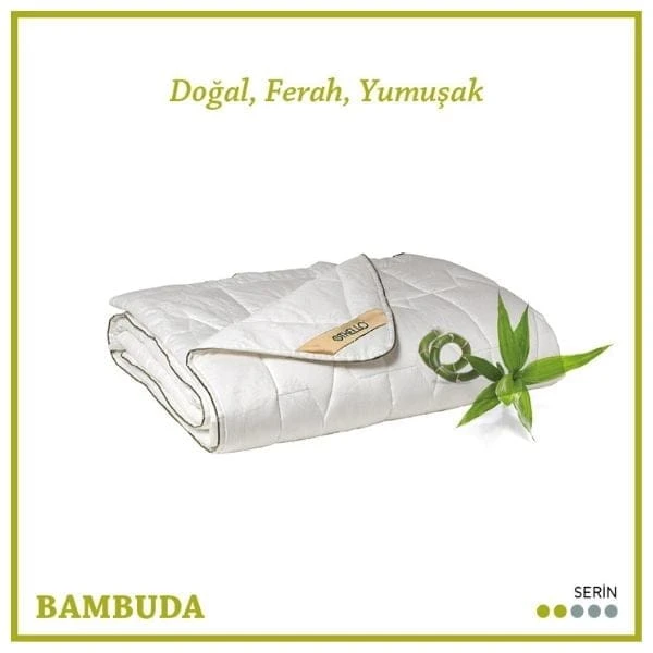 Othello Elegante Bambuda Yorgan 195x215 Cm