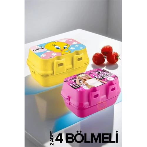 Transformacion Beslenme Kutusu Barbie Tweety 2 Li Set 719618