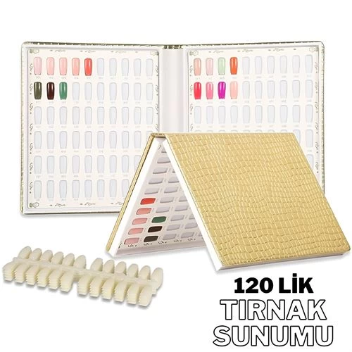 Transformacion 120 Lik Protez Tırnak Sunum Renk Kartelası 719478