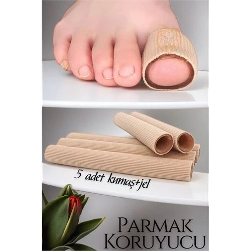 Transformacion Parmak Koruyucu Ayırıcı Kumaş Kaplı Jel 5 Li Set 719367
