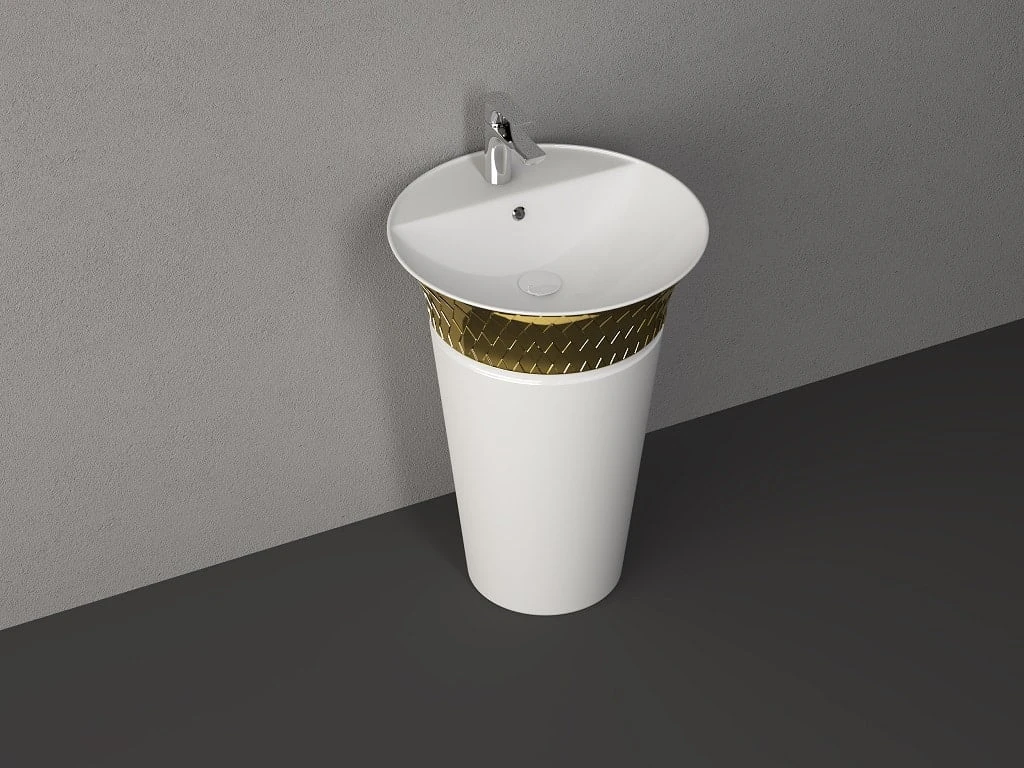 Cappitone S&s Sütun Ayaklı Lavabo