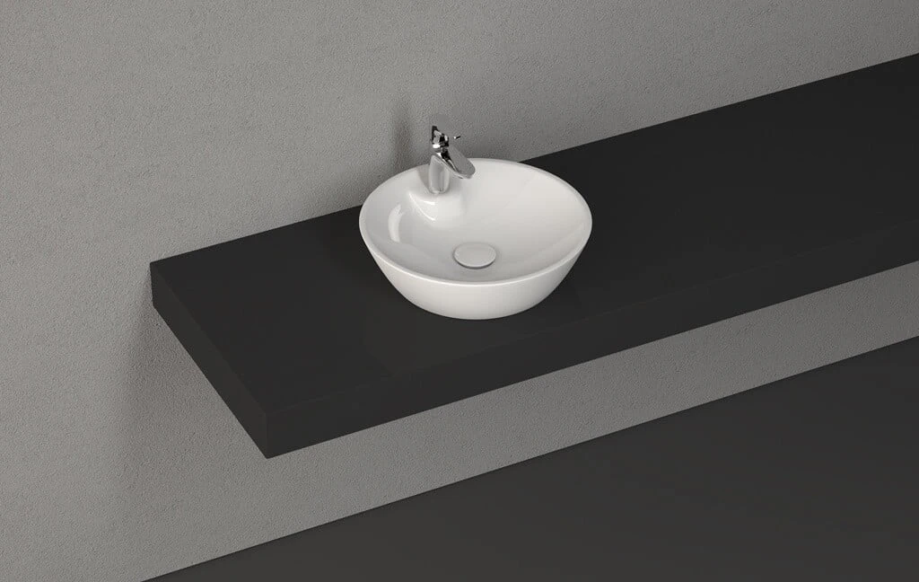 45 Cm Sistemay Soft Tezgahüstü Lavabo