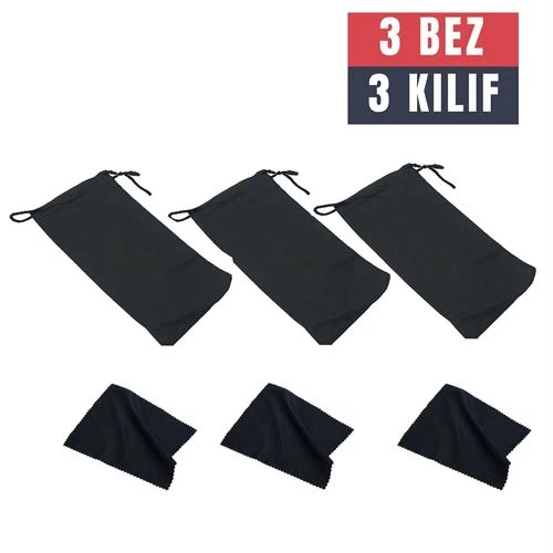 Transformacion 18 Adet Gözlük Kılıfı + Bez Seti