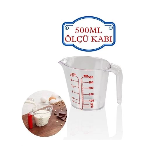 Transformacion 6 Adet Boffi 500 Ml Ölçü Kabı