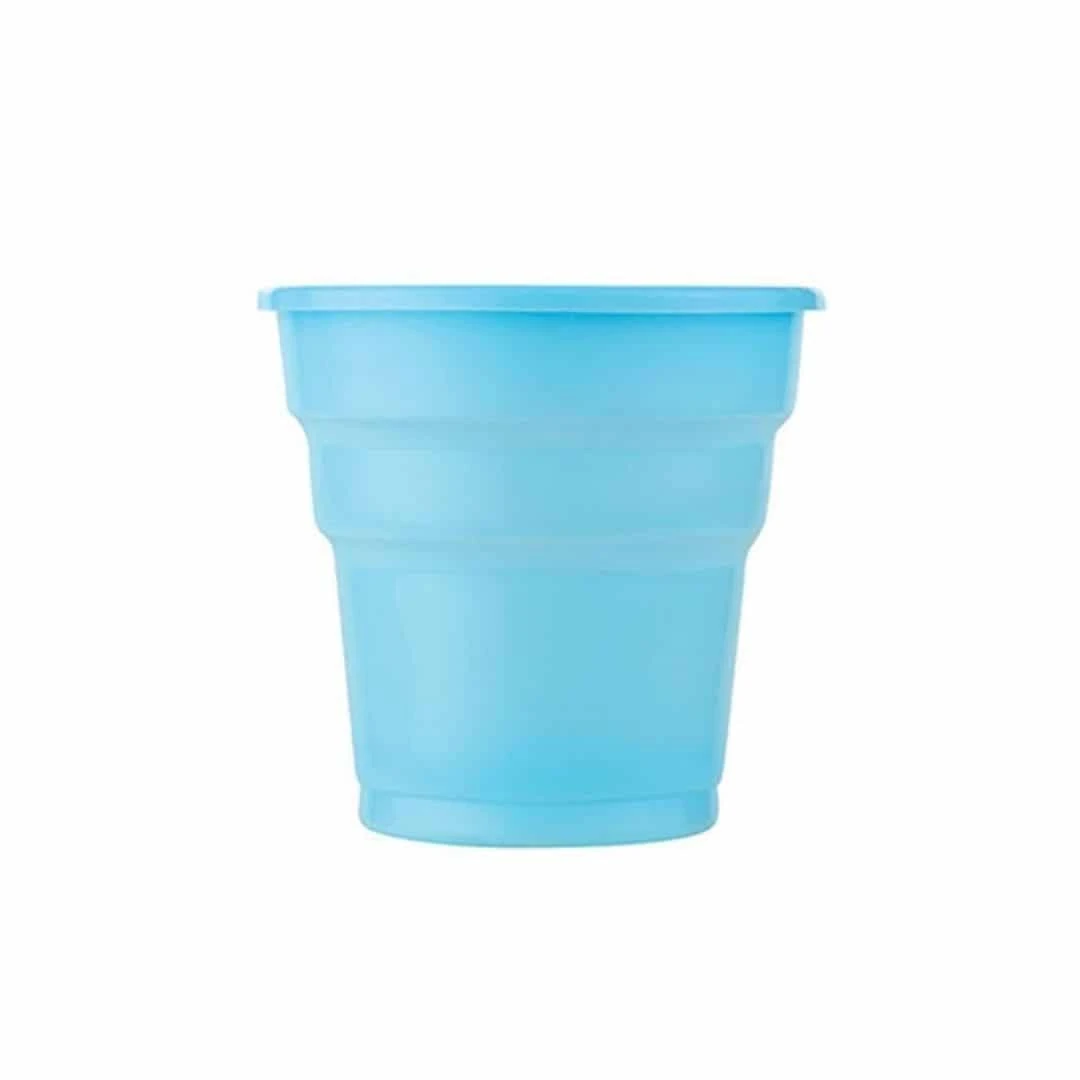 Plastik Meşrubat Bardağı Açık Mavi 25 Adet
