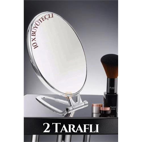 Transformacion 6 Adet 10x Büyüteçli 2 Taraflı Banyo Makyaj Aynası