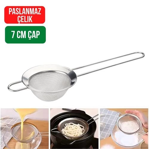 Transformacion 6 Adet Andres 7 Cm Paslanmaz Çelik Süzgeç