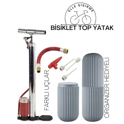 Transformacion 6 Set Çok Yönlü Şişirici El Pompası Aparat Seti Hediyeli