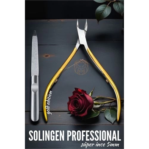 Transformacion 6 Adet Gold Edition Tırnak Et Pensi Törpü Seti Solingen Profesyonel