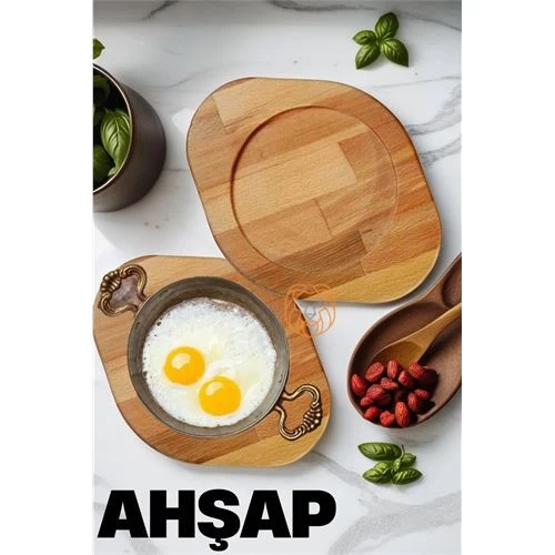 Transformacion 6 Adet Ahşap Sahan Altlığı